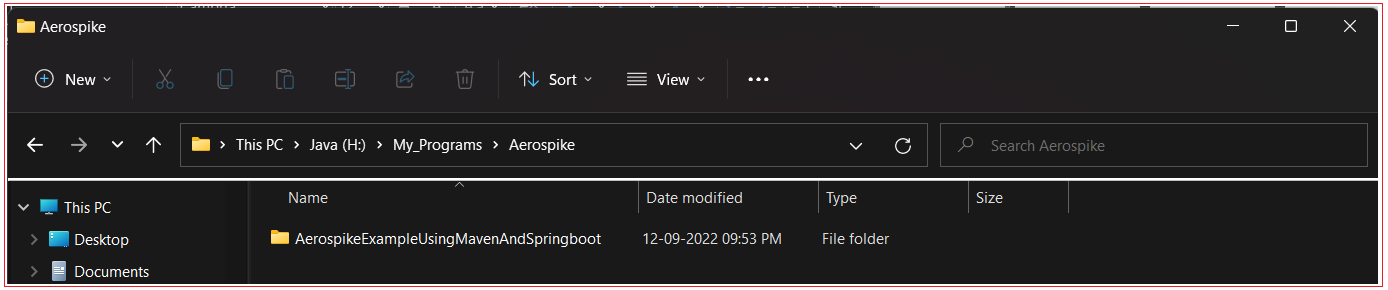 Aerospike Java Example using Spring Boot - java4coding