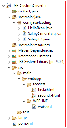 JSF Custom Converter - java4coding