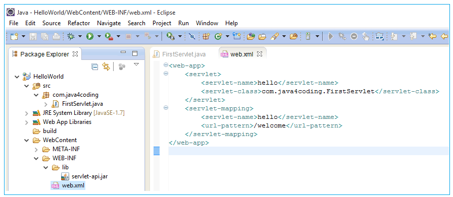 java servlet example | java tutorial network Images... How to create a servlet in Java - java4coding