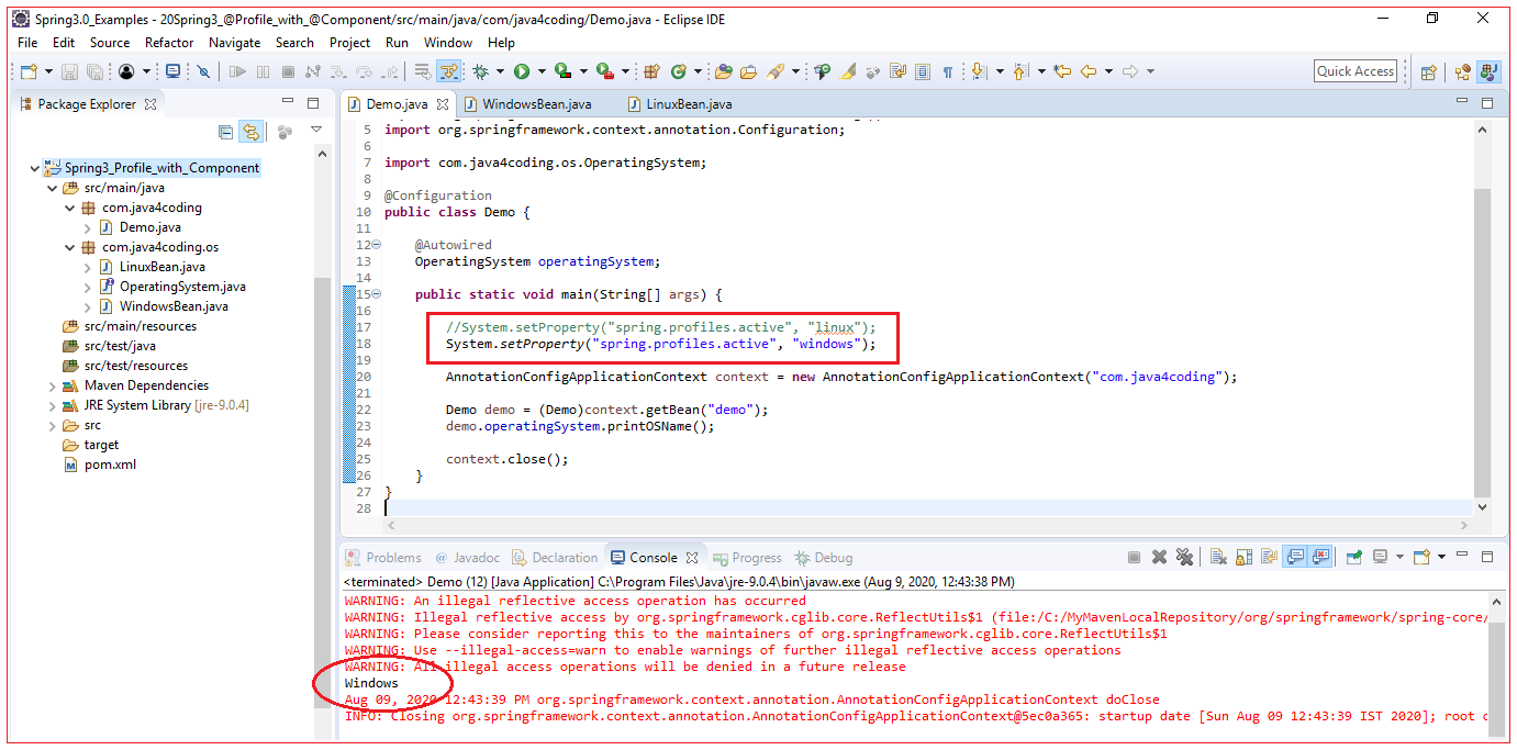 spring @order annotation - java4coding Images High... Spring @Profile Annotation - java4coding